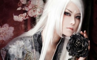 男生cosplay露娜化妆教程，男孩cos露娜